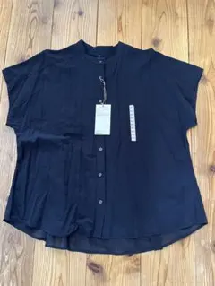 無印料品　フレンチスリーブブラウス　新品