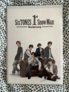 SnowMan SixTONES クリアファイル スノスト ダブルクリアファイル