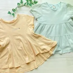プティマイン チュニック トップス Tシャツ 120 まとめ売り 女の子 夏服