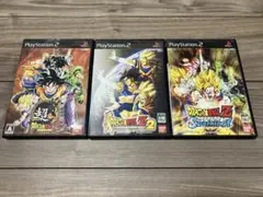 ドラゴンボールZ PS2ソフト 3本セット
