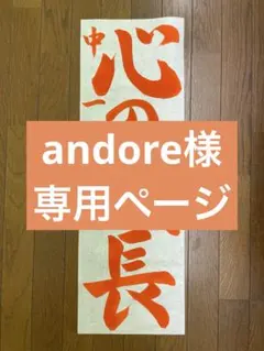 andore様　専用ページ