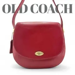 ✨美品✨ OLD COACH オールドコーチ　ショルダーバッグ　イタリア製