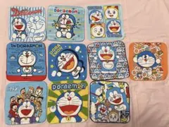 ドラえもん　ミニタオル　タオル　ハンカチ プチタオル　10枚セット