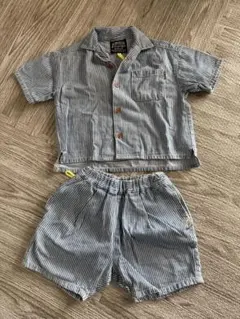 BREEZE ストライプ セットアップ　８０センチ