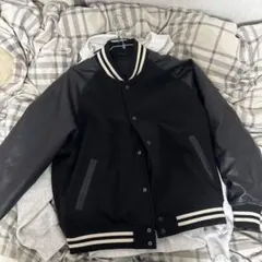 GU　コージーメルトンスタジアムジャンパー　ブラック　Lサイズ