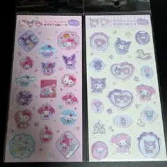 [翌日発送可能]すりガラス風シール☆サンリオ