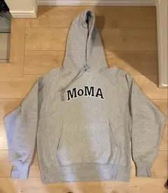 Champion フーディー MoMA Edition グレー