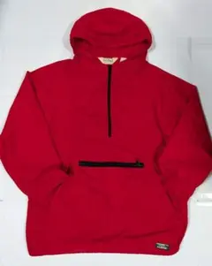 L.L.Bean ナイロン アノラックパーカー レッド Lサイズ USA製