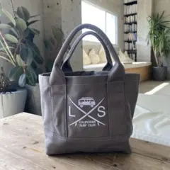 再入荷　LUSSO　SURF　ミニトートバッグ　グレー　送料無料のサムネイル