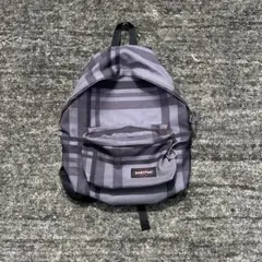 EASTPAK バックパック グレー チェック柄 - メルカリ