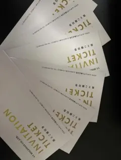 VTホールディングス株主優待券 6冊