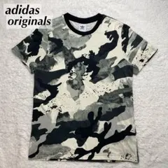 adidas アディダスオリジナルス リンガーTシャツ カモフラ