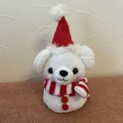 ディズニー　ユニベアシティ ゆきだるま ぬいぐるみ　マスコット