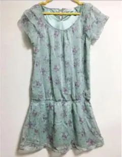 ● OFUON(オフオン) 花柄ワンピース●