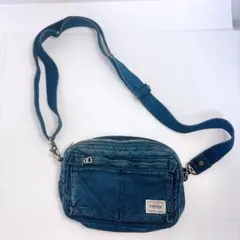 PORTER ポーター 藍染め ショルダーバッグ 吉田カバン ブルー