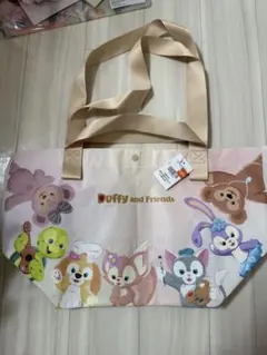 香港ディズニーランド ダッフィーフレーズ エコバッグ Sサイズ 正規品 新品