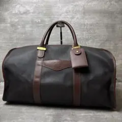 dunhill ダンヒル レザー ボストンバッグ ブラック 大容量 - メルカリ