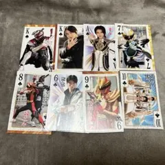 ゴジュウジャー　サンスター文具ポストカード　てれびくんトランプ