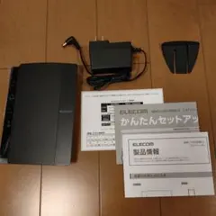 【箱不要時割引】ELECOM WRC-1167GEBK-S 無線LANルーターのサムネイル