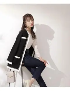 美品　ロング カーディガン PROPORTION BODY DRESSING