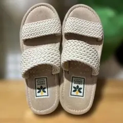 CEDAR CREST サンダル ベージュ 編み込みのサムネイル