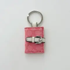 COACH コーチ キーホルダー フォトフレーム 写真 手帳型 キーリング