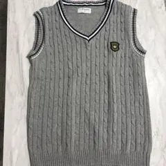 mud kingdom ケーブルニット Vネックセーター 160