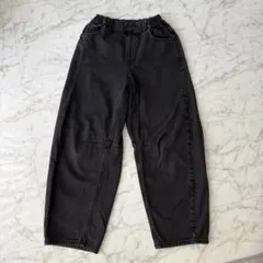 GU バレルレッグデニム　150cm