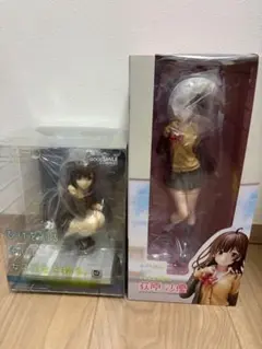 ひげを剃る。そして女子高生を拾う。荻原沙優 フィギュア 2体セット