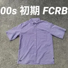 2003年製 初期FCRB oldNIKE チェックシャツ 半袖シャツのサムネイル