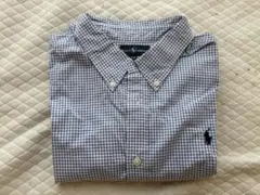 Ralph Lauren チェック柄 ボタンダウンシャツ 170