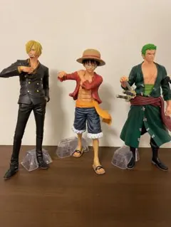 ワンピース 一番くじ　試練のその先へ ルフィ ゾロ サンジ　フィギュアまとめ売り