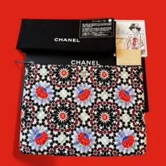 CHANEL ポーチ クラッチバッグ コココマーク ドーヴィルライン