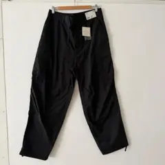 新品UNIQLO C ワイドフィットカーゴパンツ ブラック L　ユニセックスのサムネイル