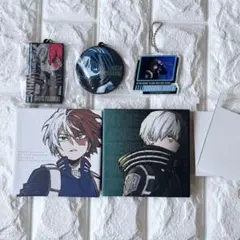 僕のヒーローアカデミア 一番くじ 轟焦凍　キャンバスボード　ラバーチャーム