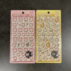 正規品！ちいかわ　うさぎ　カニちゃん　古本屋　ボンボンドロップシール