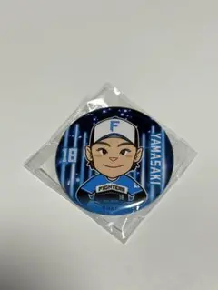 山﨑福也缶バッジ