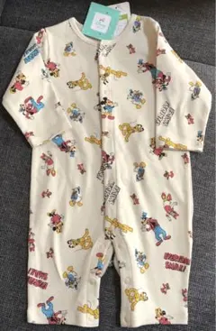 ディズニー ミッキー&フレンズキャラクター ロンパース 60-70cm