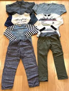 男の子　120 まとめ売り　7点　アウター　トレーナー　パンツ　ラグマートあり