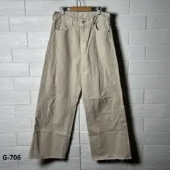 【Ungrid】★アングリッド★デニム★ベージュ★パンツ★(26)★綿★レディー