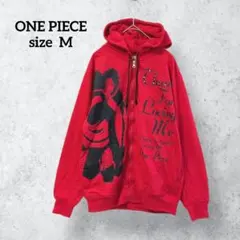 ONE PIECE ワンピース ポートガス D エース パーカー 赤 H0309