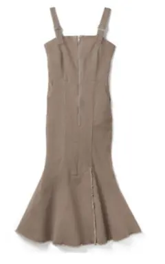 フリンジマーメイドジャンパースカート