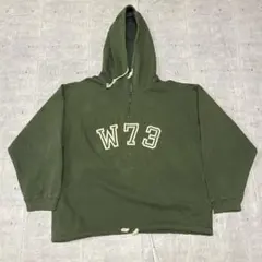 90s OLD GAP ハーフジップ パーカー W73 オールドギャップ