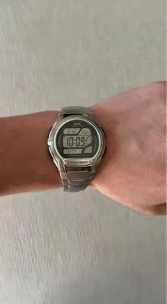 CASIO wave ceptor シルバー 箱付き