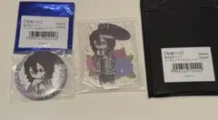 鬼滅の刃　伊黒小芭内　梅雨　アクリルスタンド　缶バッジ　セット　ufotable