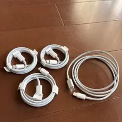 Apple純正品 USB-C to Lightningケーブル 1m 4本セット
