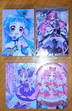 プリキュアウエハース HR キュアウインク　R キュアキッス　その他