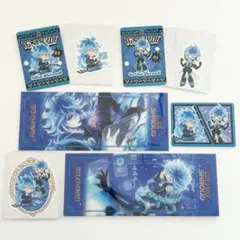 新品 ツイステ イデア オルト 箔押しビッグクリアカード グリヒルアート 寮服