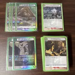 ジーク 獣の巨人 無垢の巨人 緑 デッキ 進撃の巨人 ユニオンアリーナ ユニアリ