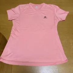 SALOMON レディース 半袖Tシャツ オレンジ系のサムネイル